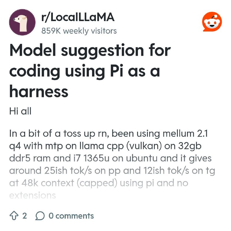 From the LocalLLaMA community on Reddit