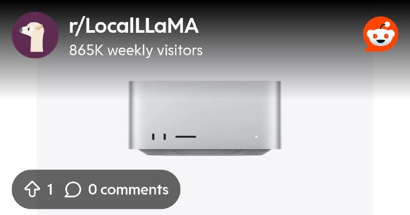 From the LocalLLaMA community on Reddit: Mac Studio M5 Ultra 512gb Starts at $22,299.00 USD