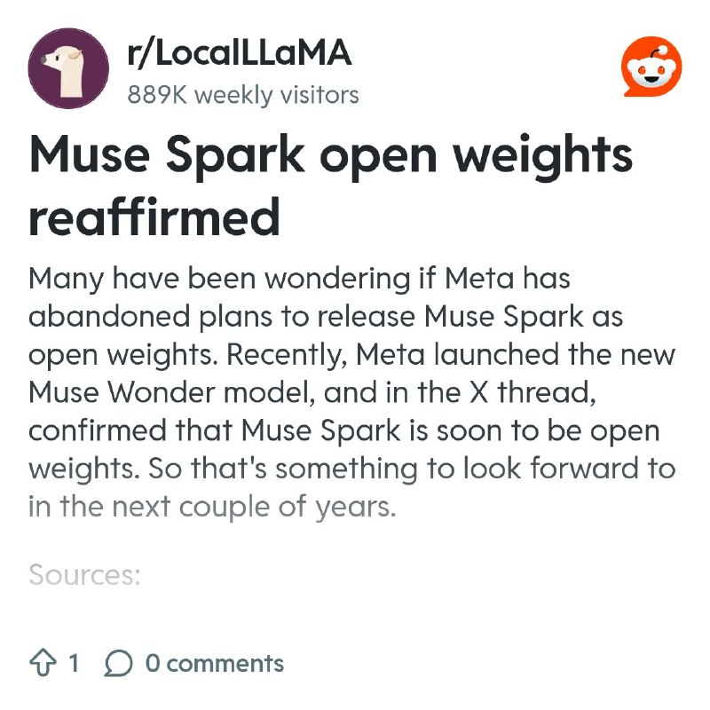 From the LocalLLaMA community on Reddit