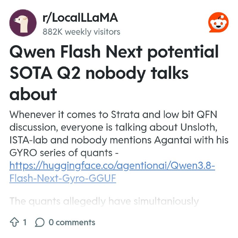 From the LocalLLaMA community on Reddit