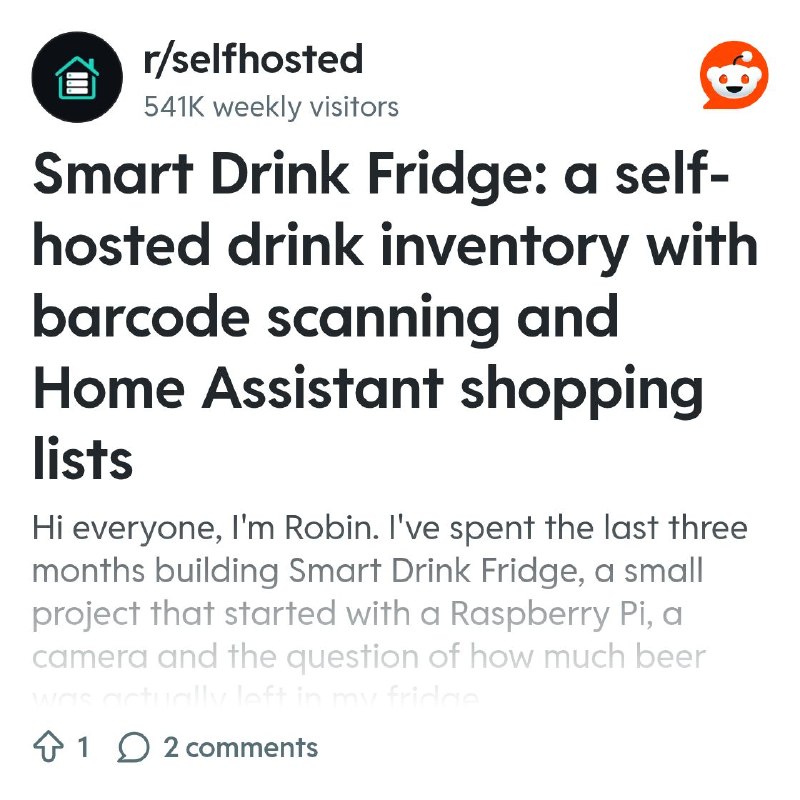 From the selfhosted community on Reddit