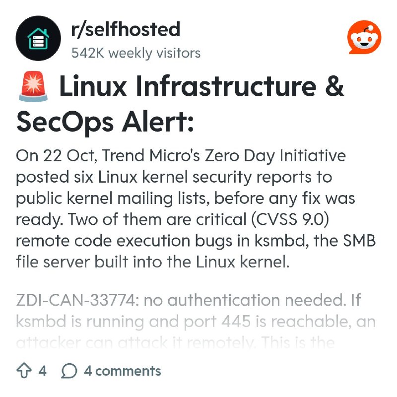 From the selfhosted community on Reddit