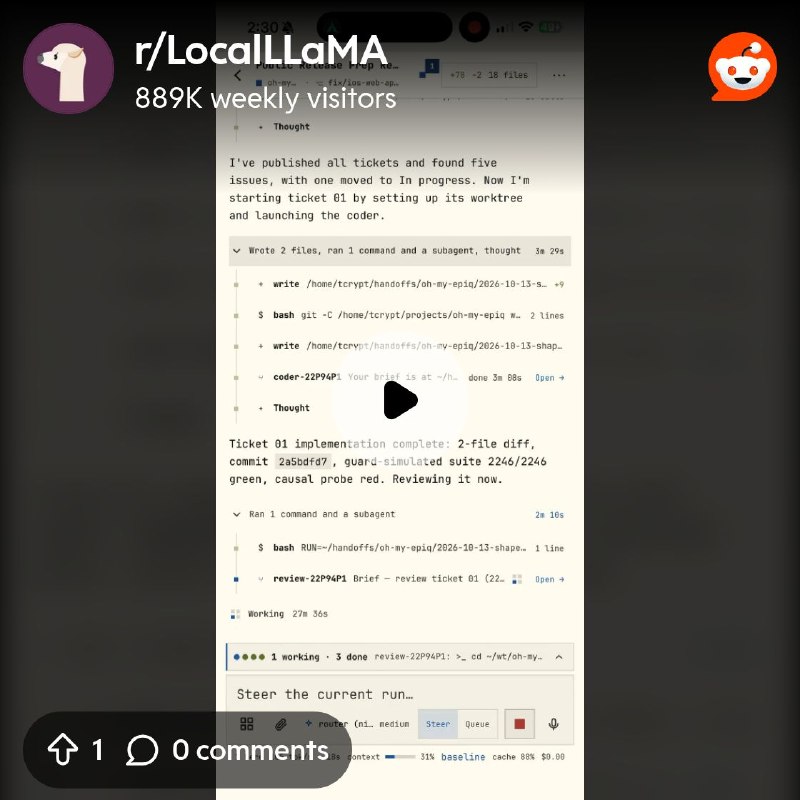 From the LocalLLaMA community on Reddit: Pi-Pocket fork Oh-My-Pocket (remote harness)
