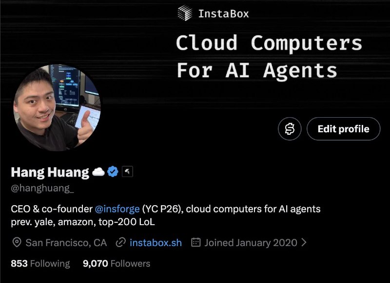 Hang Huang ☁️ (@hanghuang_) on X