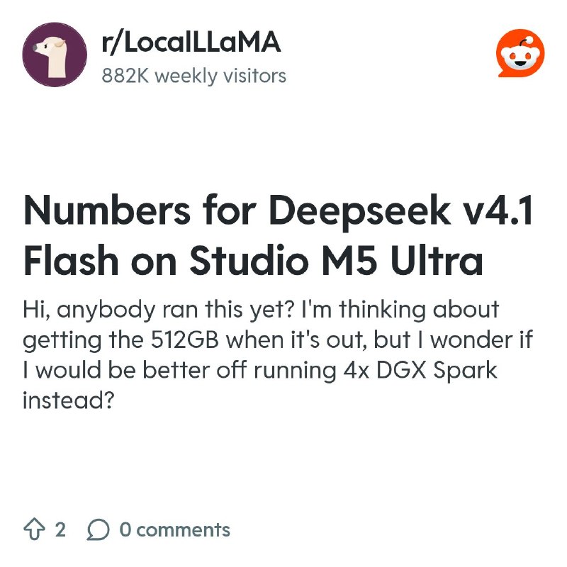 From the LocalLLaMA community on Reddit