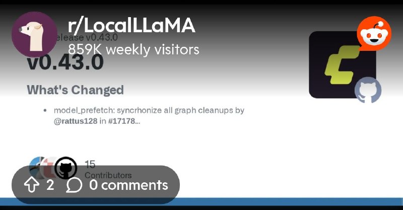 From the LocalLLaMA community on Reddit: ComfyUI v0.43.0 released