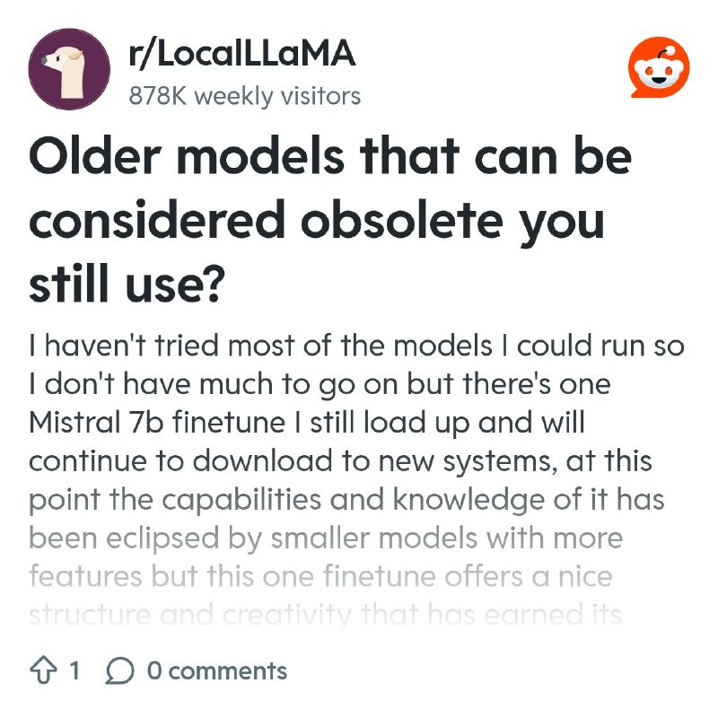 From the LocalLLaMA community on Reddit