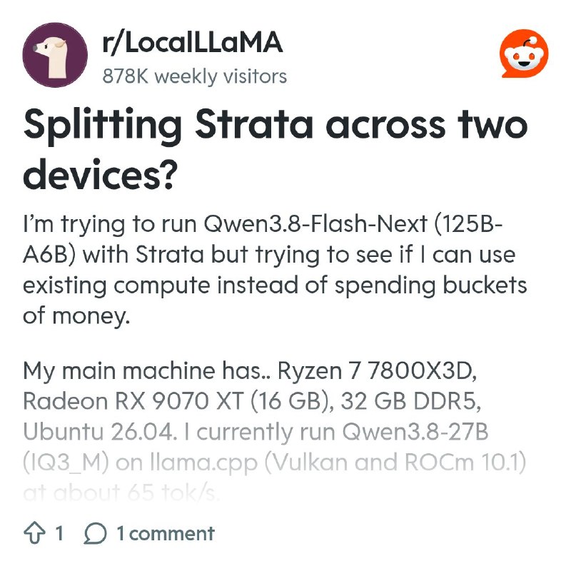 From the LocalLLaMA community on Reddit