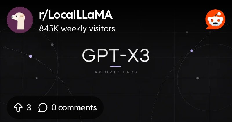 From the LocalLLaMA community on Reddit: GPT-X3-150M takes #1 on the Open SLM Leaderboard, dethroning HuggingFace's SmolLM2-135M…