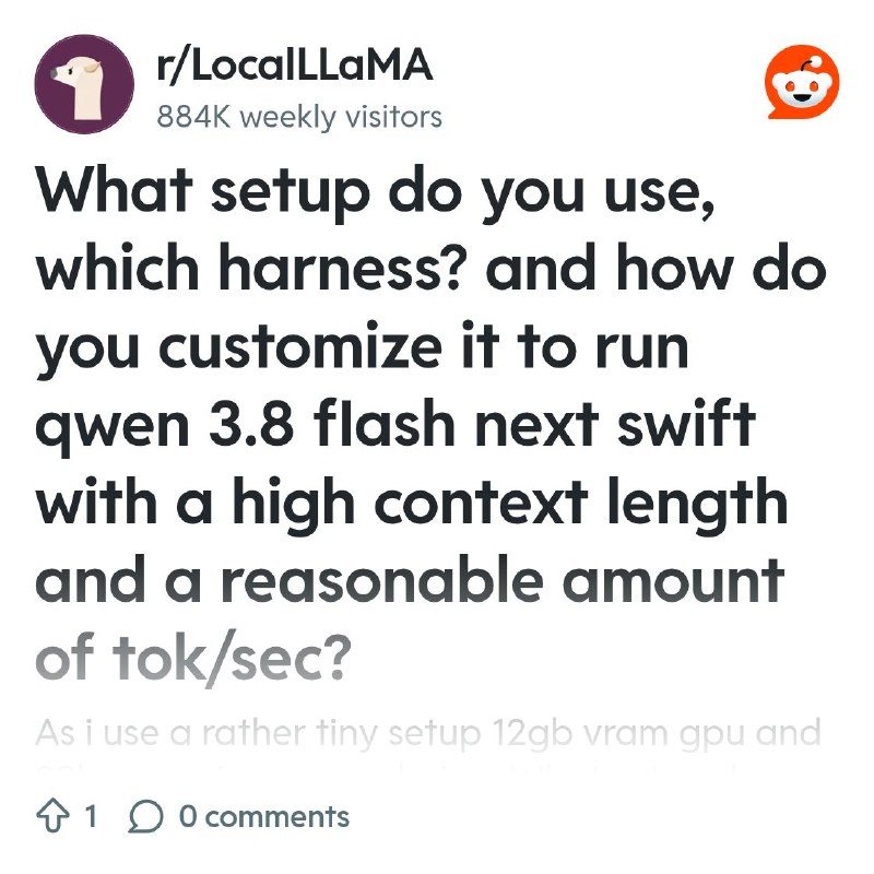 From the LocalLLaMA community on Reddit