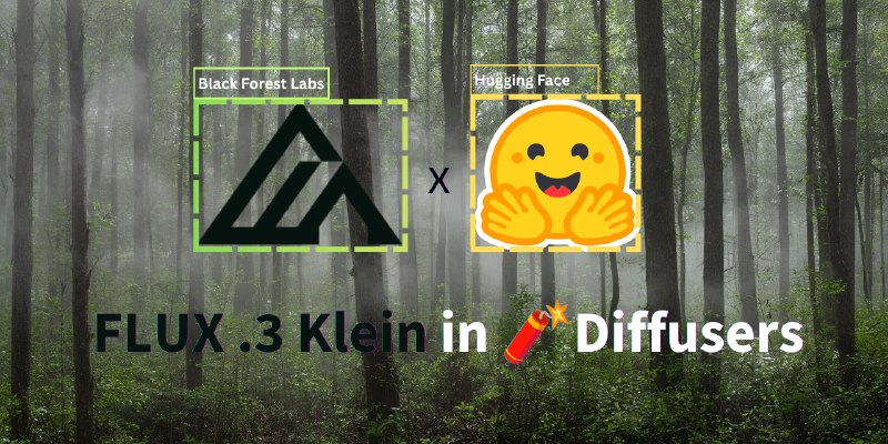Welcome FLUX.3 Image Klein in Diffusers