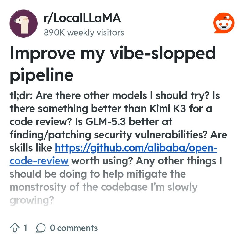 From the LocalLLaMA community on Reddit: Improve my vibe-slopped pipeline