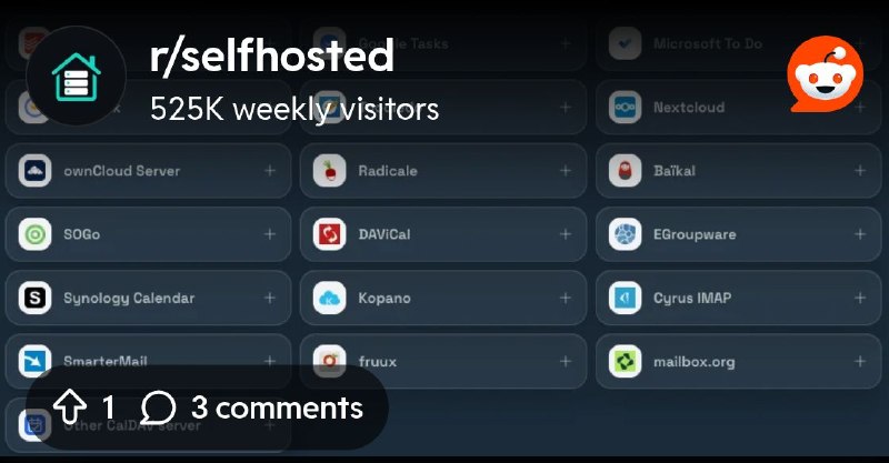 From the selfhosted community on Reddit: Task Link: Nextcloud and CalDAV tasks on your Garmin watch