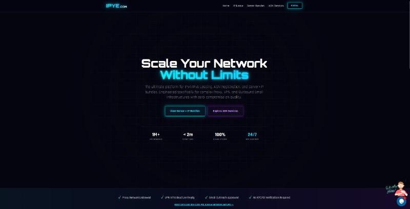Instant setup, automatic RPKI ROA, rDNS, and WHOIS changes - Free /48 IPv6 for everyone - IPYE.com