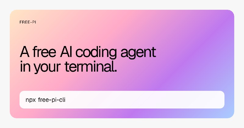 free-pi — free AI coding in your terminal