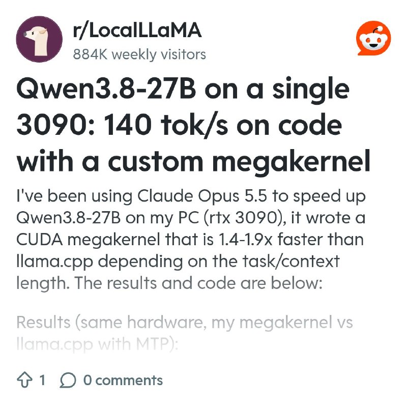 From the LocalLLaMA community on Reddit