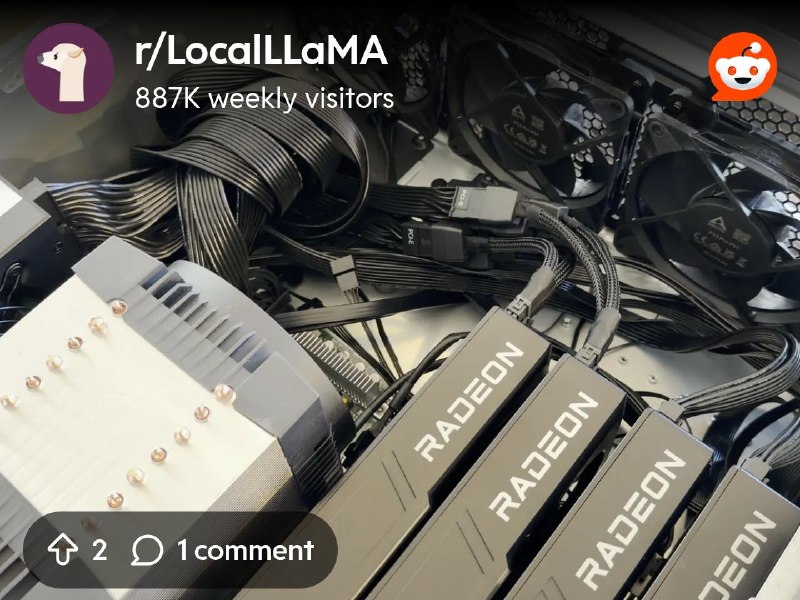 From the LocalLLaMA community on Reddit: 4x R9700 builds with $127 used EPYCs: $10.7k all-in per machine. I built three (384GB…