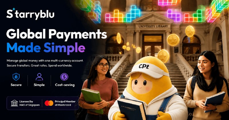 Starryblu | Global Payment Account for Cross-Border Finance