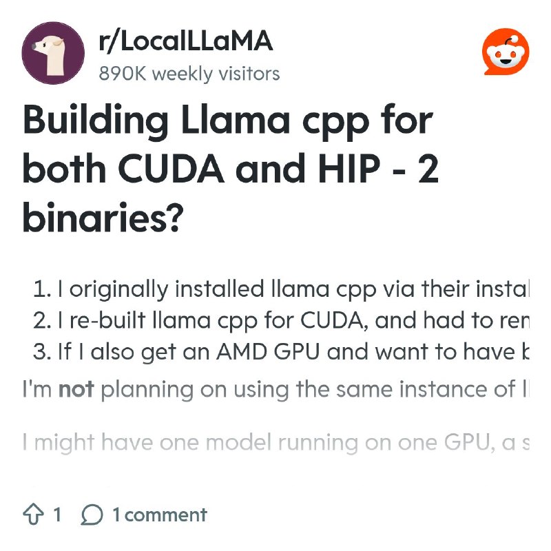 From the LocalLLaMA community on Reddit