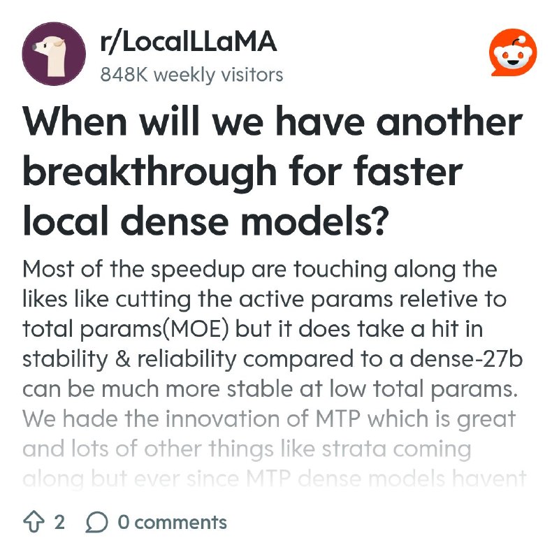 From the LocalLLaMA community on Reddit