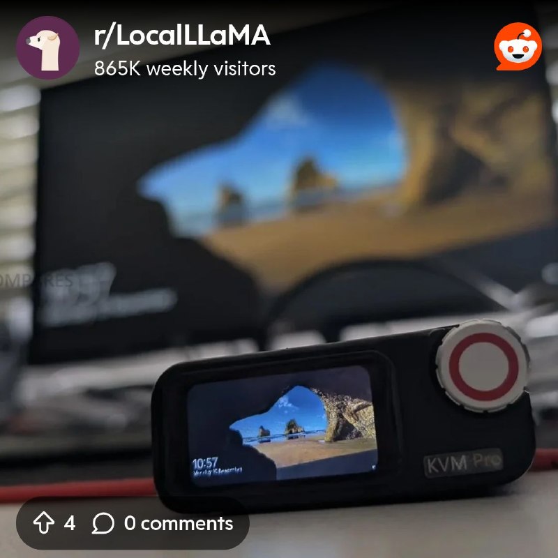 From the LocalLLaMA community on Reddit: Local LLM Agent-driven physical KVM controllers are now available and have some interesting…