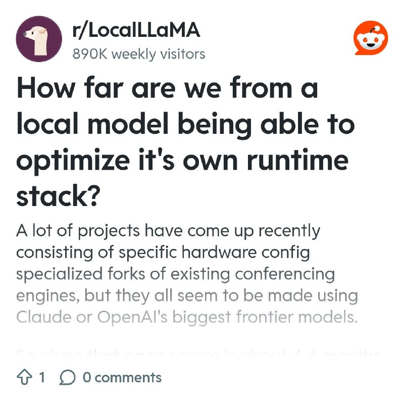From the LocalLLaMA community on Reddit