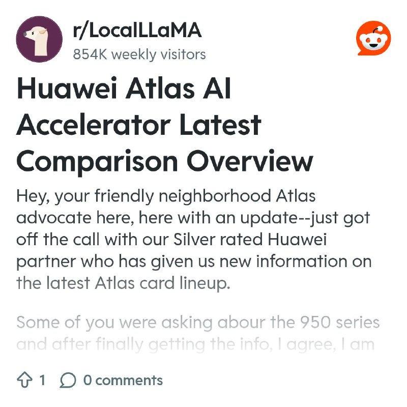 From the LocalLLaMA community on Reddit