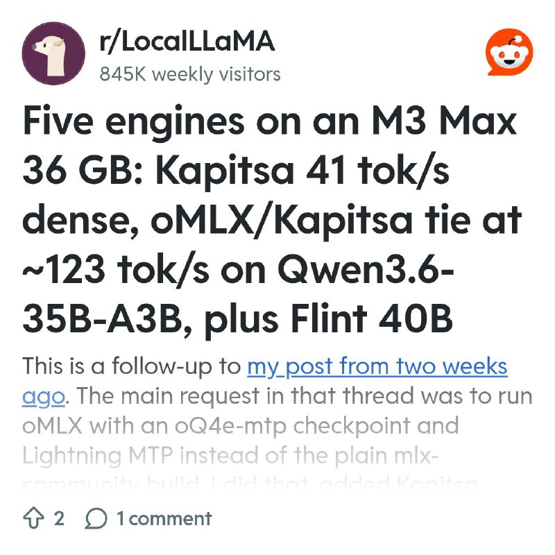 From the LocalLLaMA community on Reddit