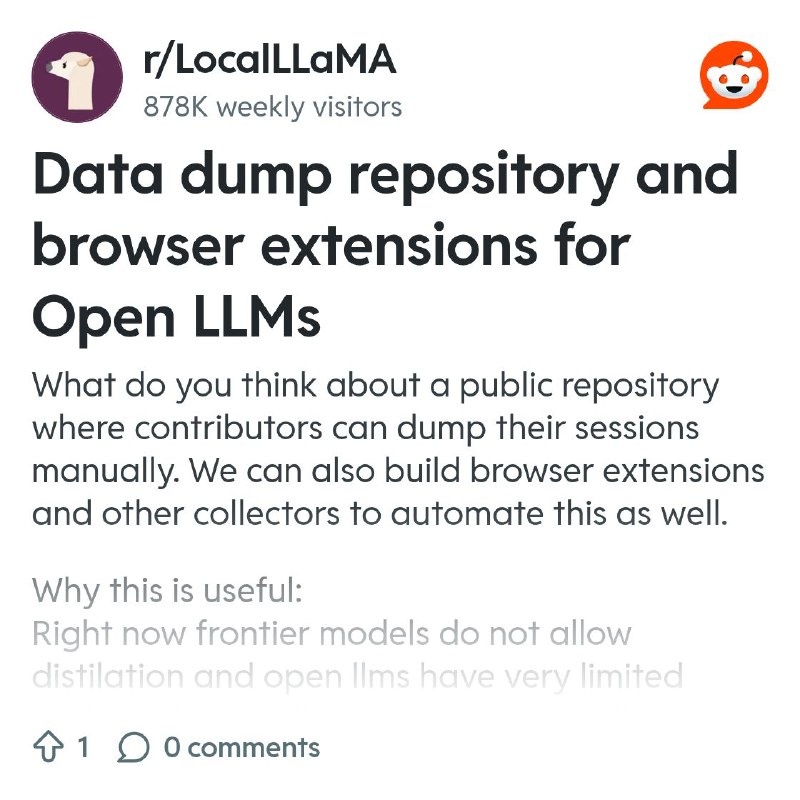From the LocalLLaMA community on Reddit