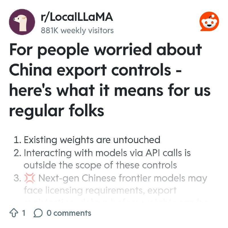 From the LocalLLaMA community on Reddit