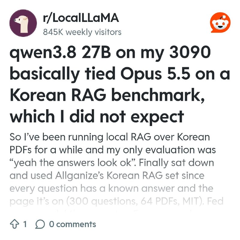 From the LocalLLaMA community on Reddit
