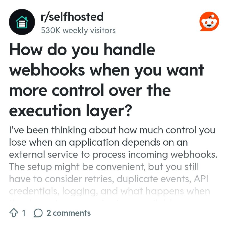 From the selfhosted community on Reddit