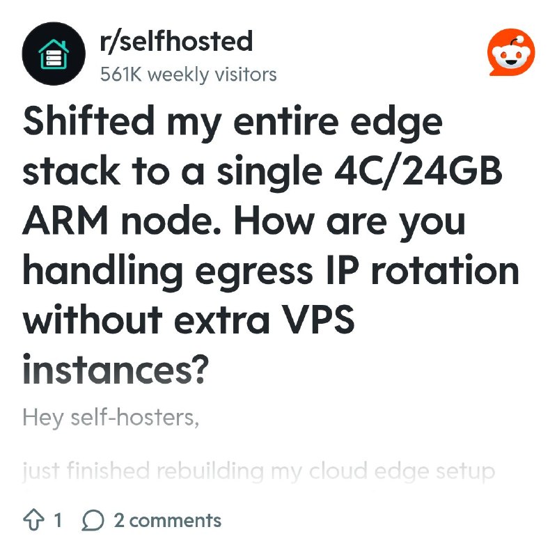 From the selfhosted community on Reddit