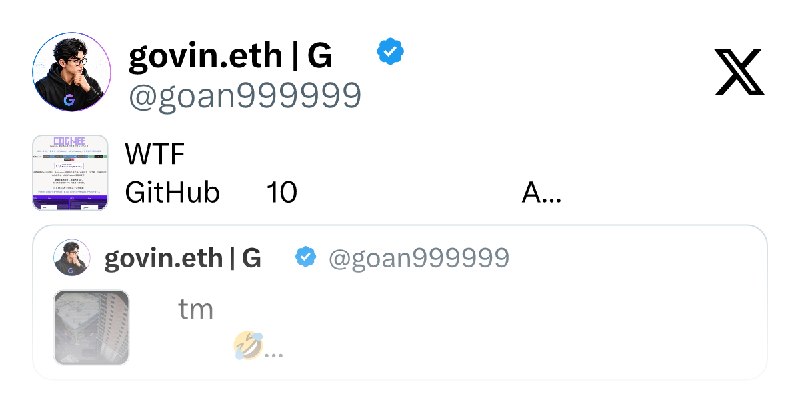 govin.eth | G哥 (@goan999999) on X