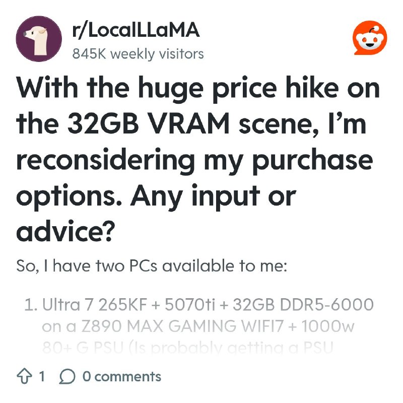 From the LocalLLaMA community on Reddit