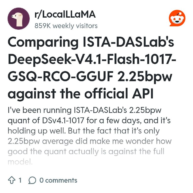 From the LocalLLaMA community on Reddit