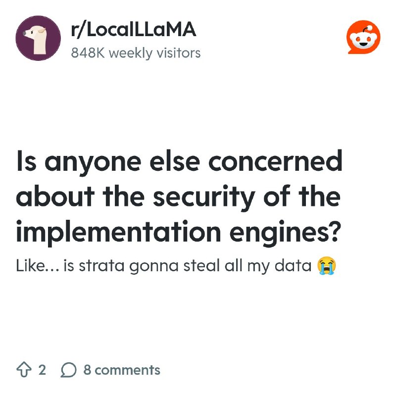 From the LocalLLaMA community on Reddit