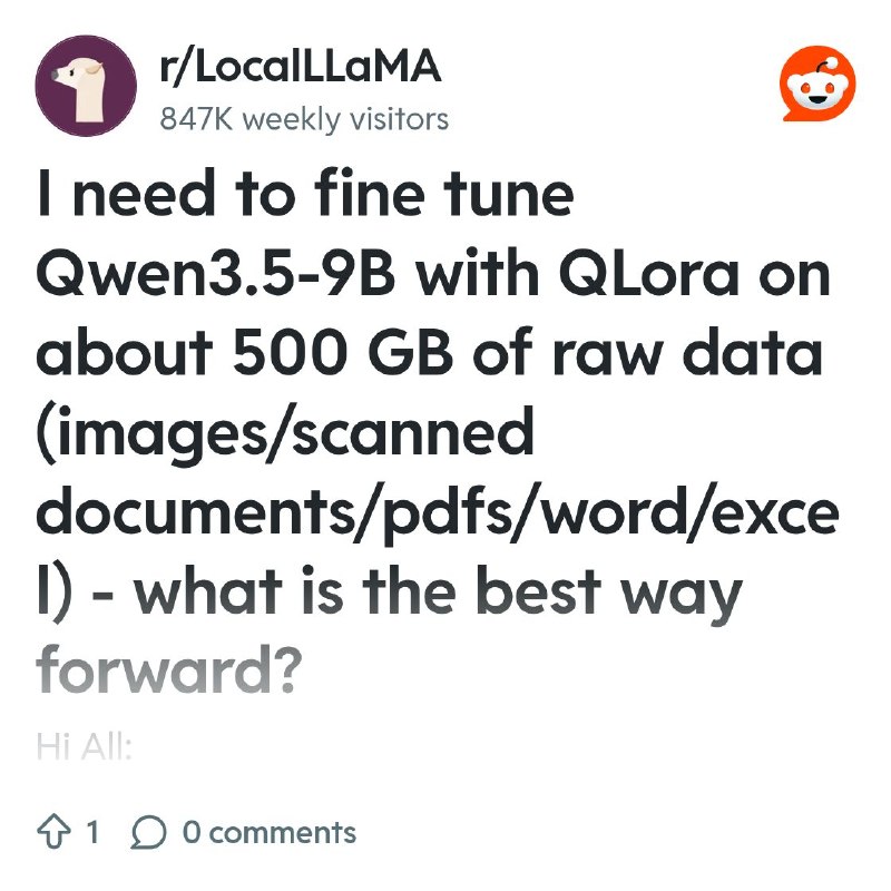 From the LocalLLaMA community on Reddit