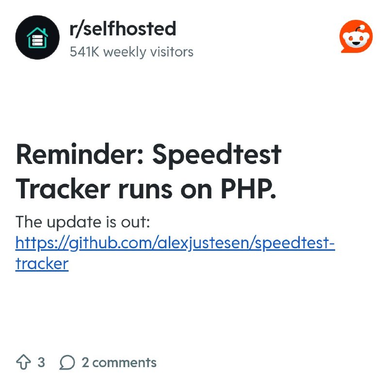 From the selfhosted community on Reddit