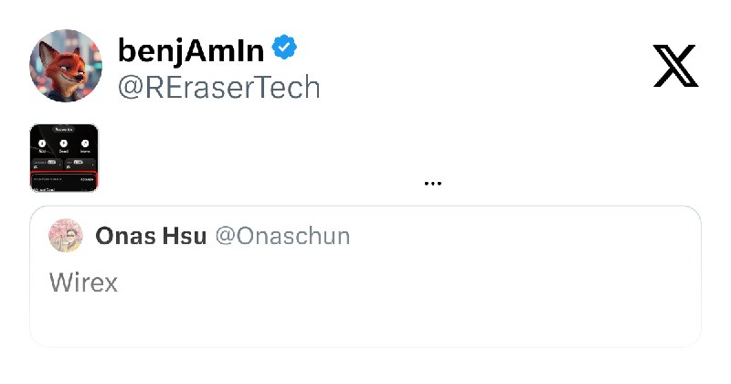 benjAmIn (@REraserTech) on X