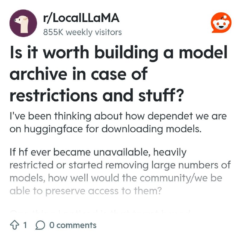 From the LocalLLaMA community on Reddit