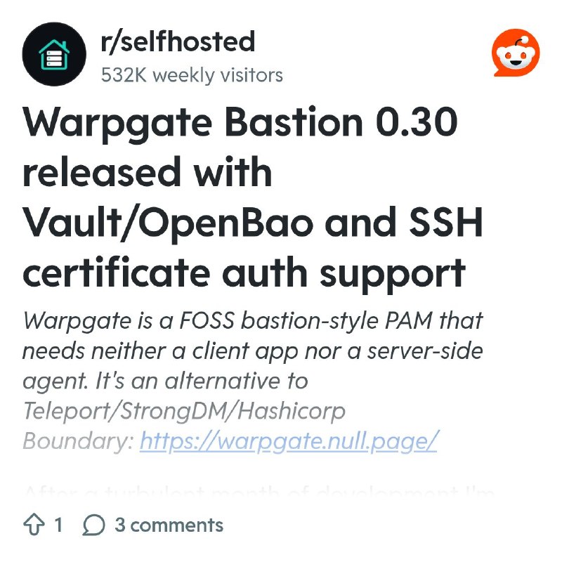 From the selfhosted community on Reddit