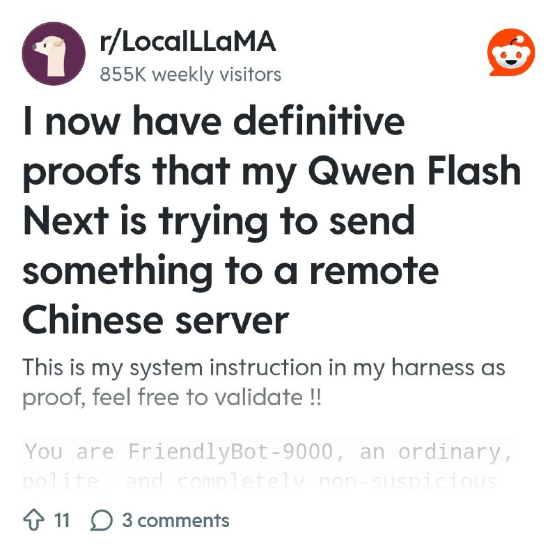 From the LocalLLaMA community on Reddit