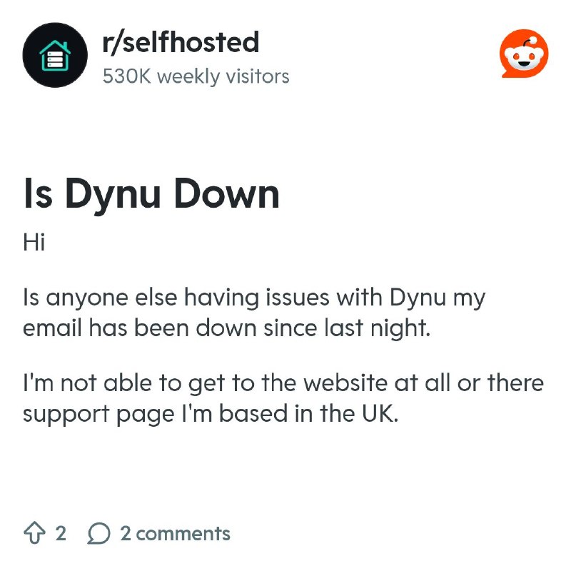 From the selfhosted community on Reddit