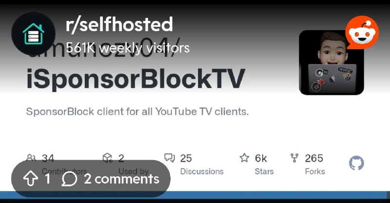 From the selfhosted community on Reddit: iSponsorBlockTV is the most underrated service