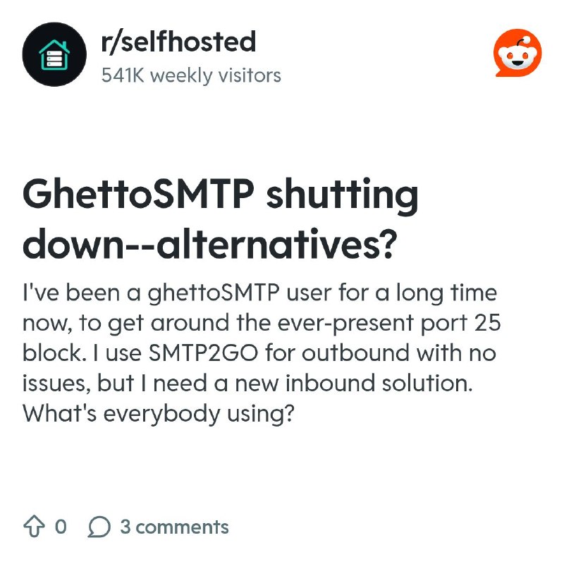 From the selfhosted community on Reddit