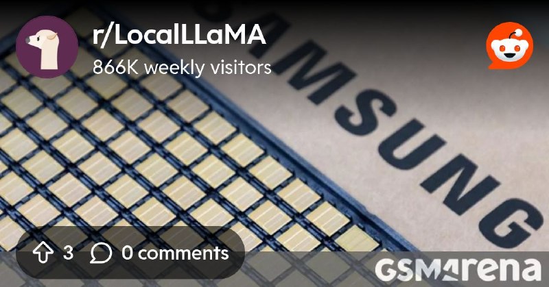 From the LocalLLaMA community on Reddit: Be prepared, GPU price increase incoming --> Samsung sells out 100% of all 2027 HBM capacity…