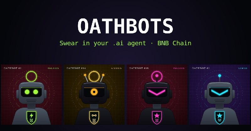Oathbots — Swear in your .ai agent