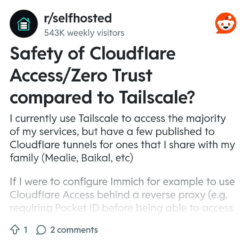 From the selfhosted community on Reddit