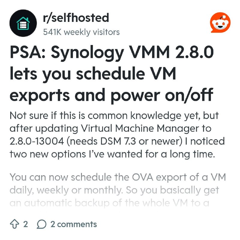 From the selfhosted community on Reddit